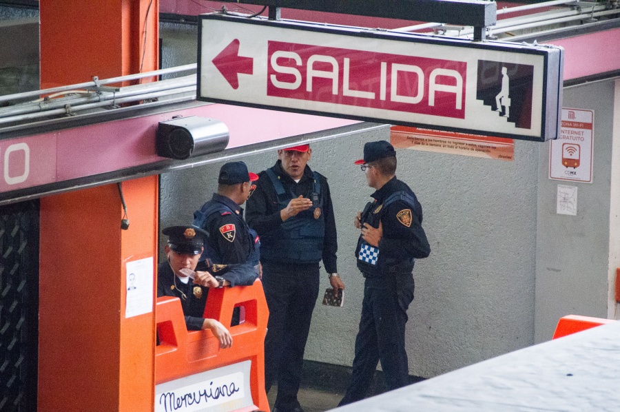 Preparan a mil policías para ofrecer mayor seguridad en el Metro