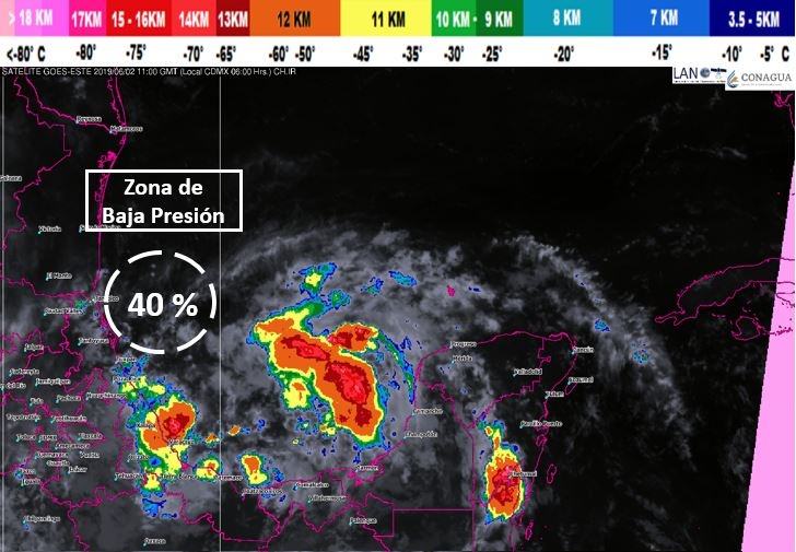 Alerta CONAGUA ante temporada de ciclones tropicales