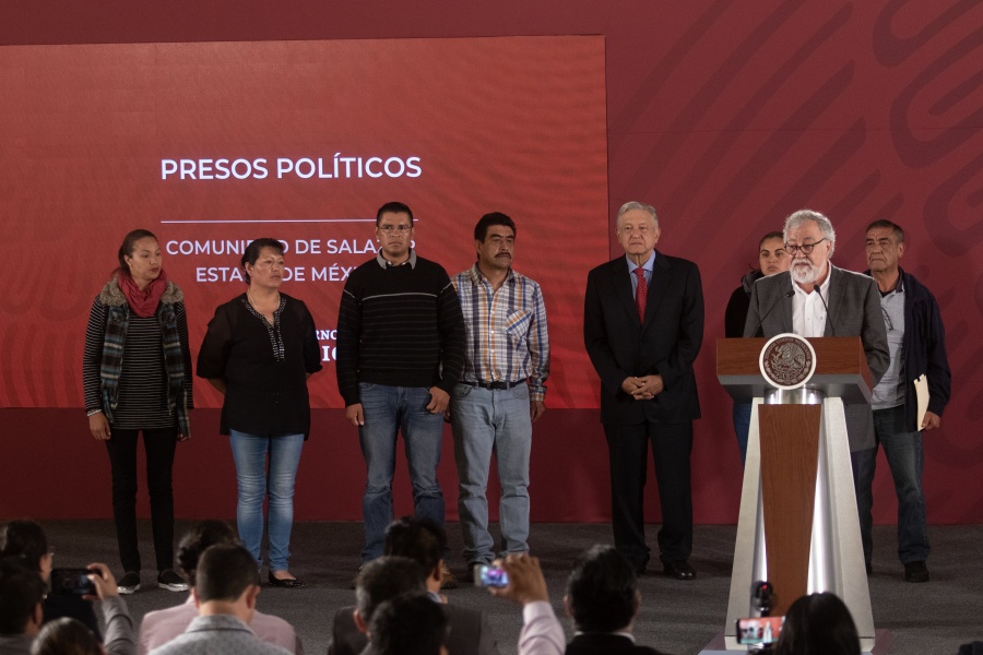 Anuncian liberación de 6 presos políticos