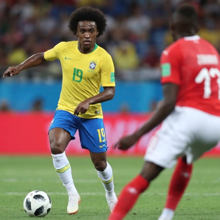 Brasil anuncia a Willian como remplazo de Neymar para la Copa América