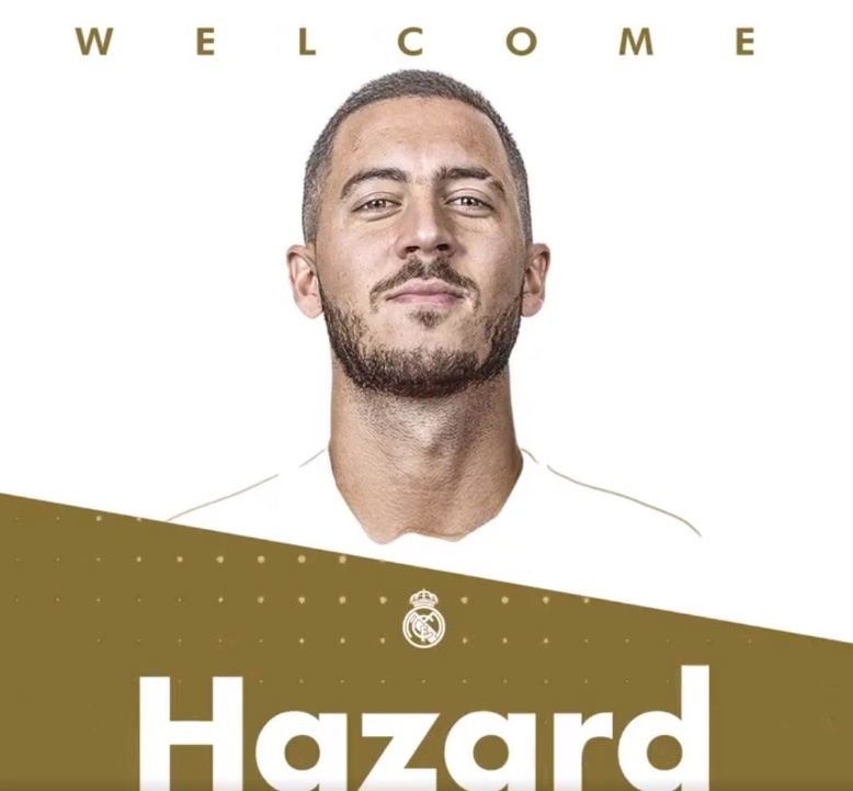 Oficial: Eden Hazard, nuevo jugador del Real Madrid