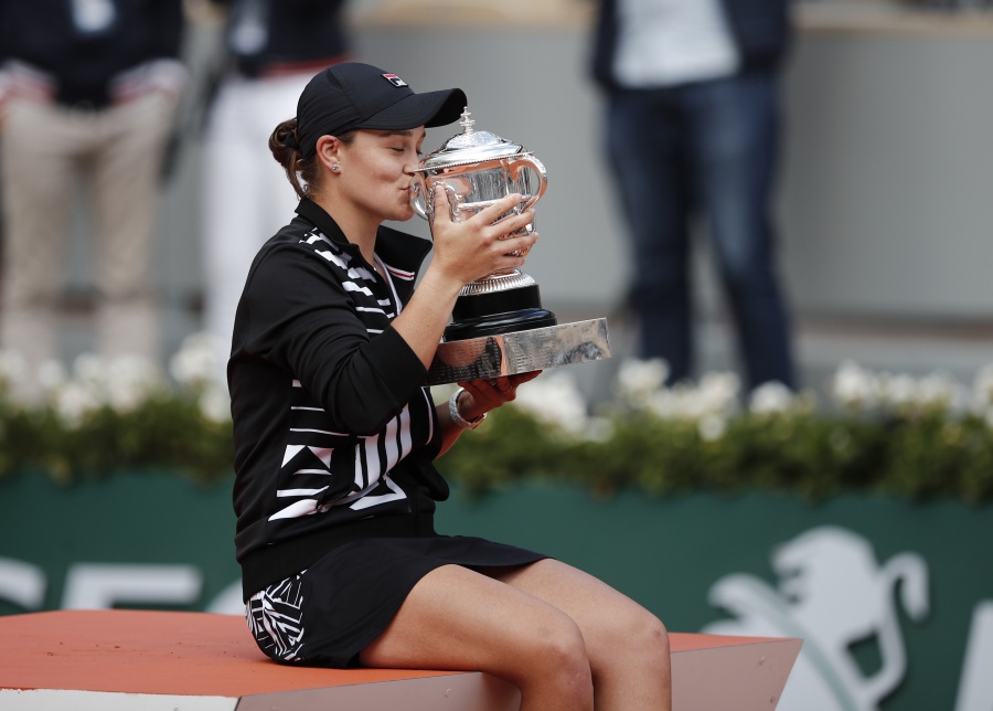 Ashleigh Barty, nueva reina de Roland Garros