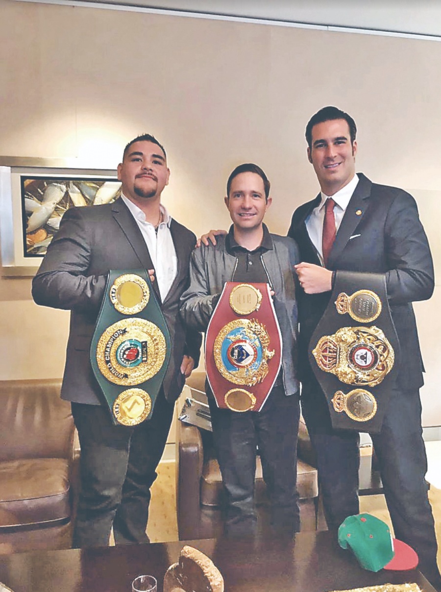 Andy Ruiz, busca extender legado con título del CMB