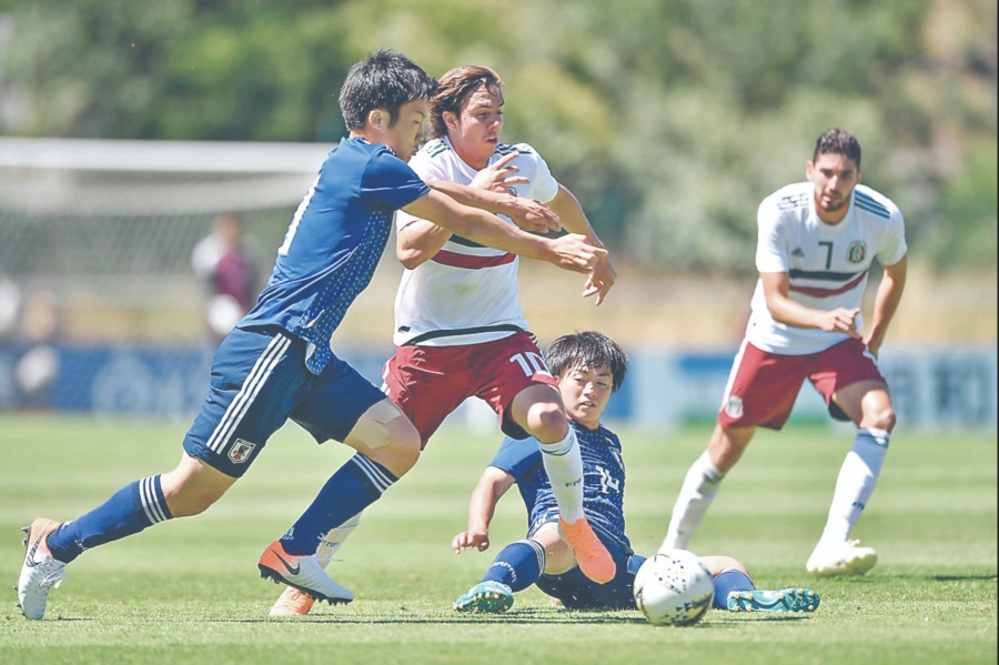 Japón frena a Selección Sub-22 en Francia