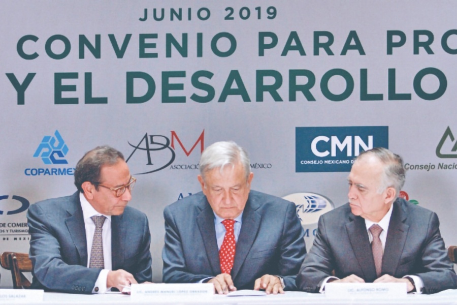 Ofrecen empresarios 32 mil mdd para 2019