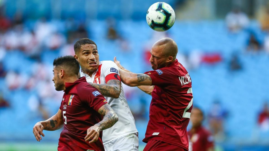 Empatan Perú y Venezuela 0-0 en su debut en Copa América