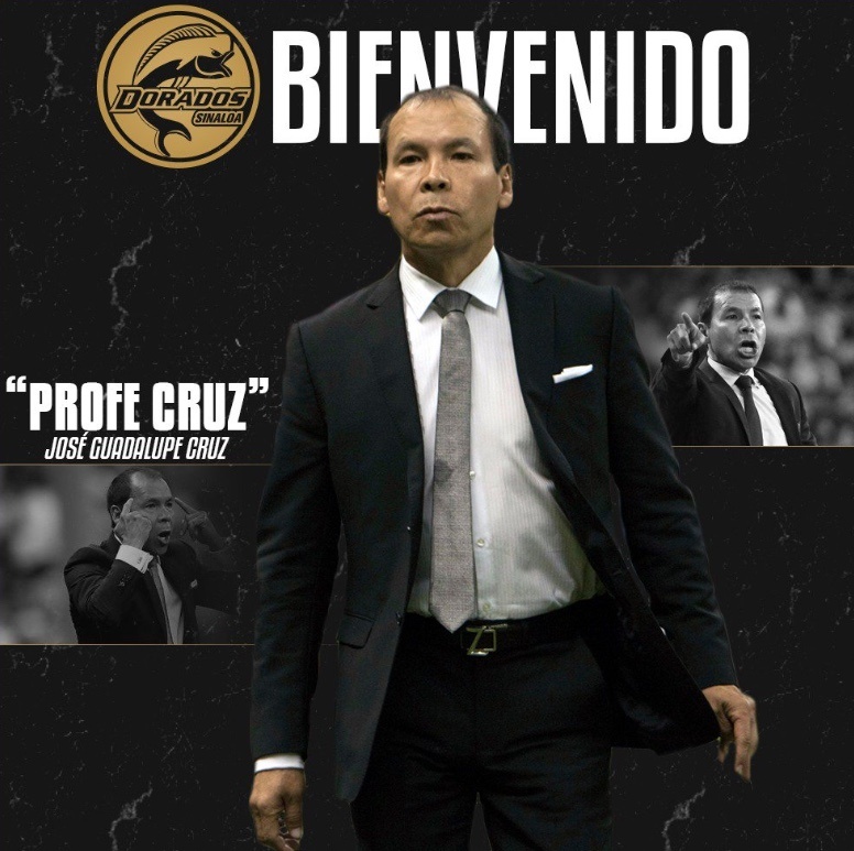 José Guadalupe Cruz, nuevo entrenador de los Dorados