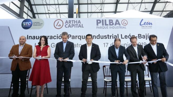 Inaugura Diego Sinhue Parque Industrial PILBA en Guanajuato