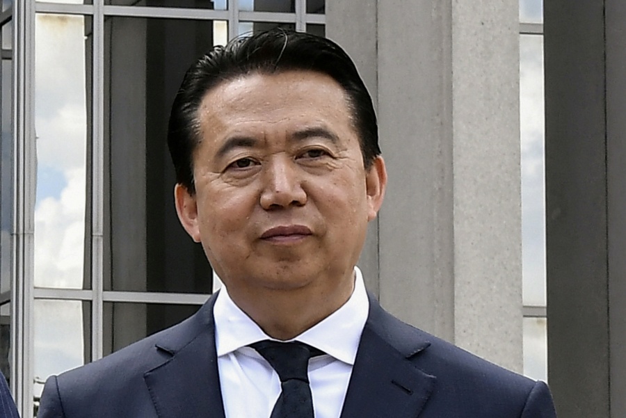 El expresidente de Interpol se declara culpable de corrupción en China
