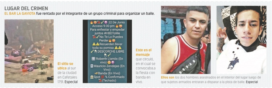 Convocan a fiesta vía Whatsapp; acaba en balacera