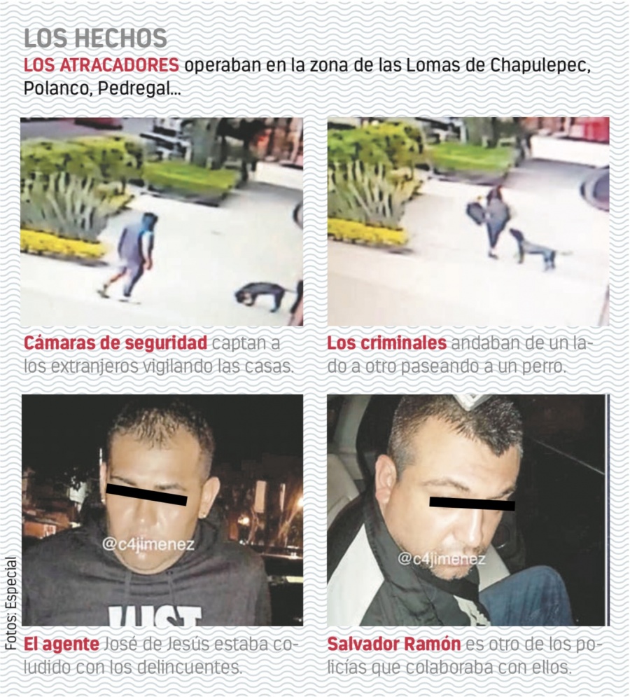 Agentes de la SSC son jefes de banda criminal