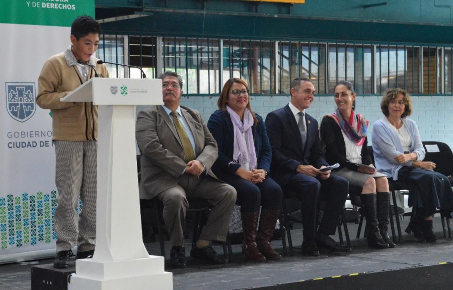 Sheinbaum y Rubalcava entregan programas “Mejor Escuela” y “Útiles y Uniformes Escolares 2019” en Cuajimalpa