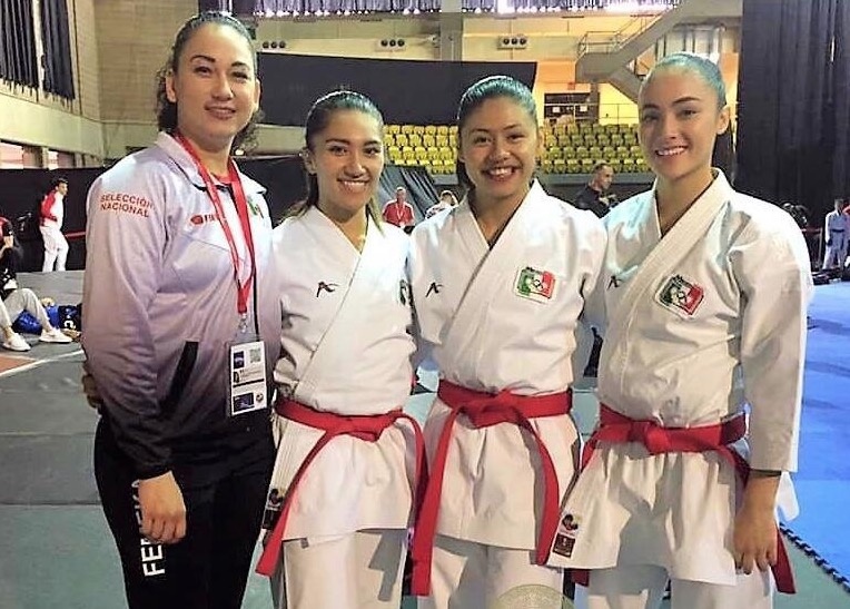 Karatecas mexicanos ganan plata y bronce en Serie A en Montreal