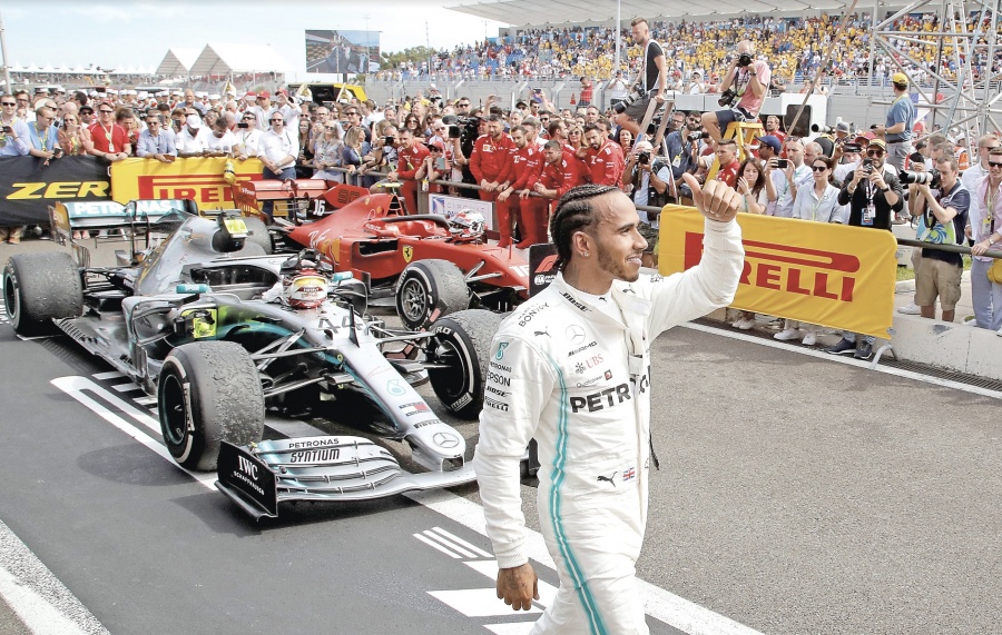 Hamilton se pone a 12 victorias del récord de triunfos de Schumacher