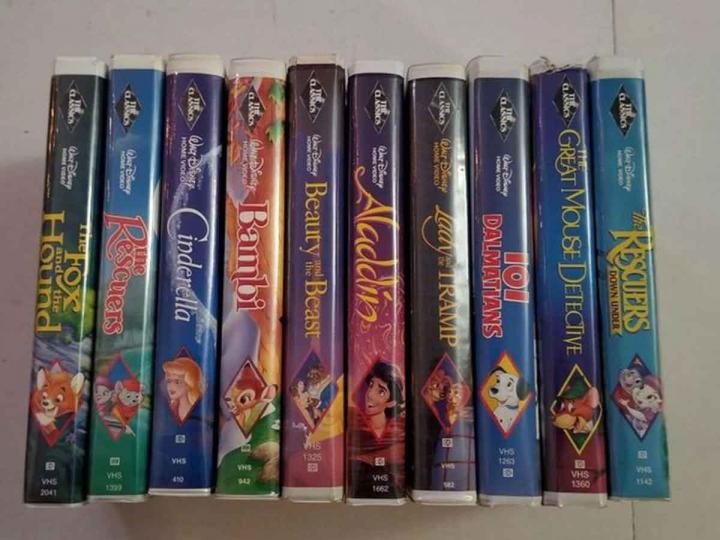 Venden VHS de Disney en miles de dólares