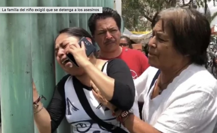 Muere niño tras balacera frente a primaria en Neza