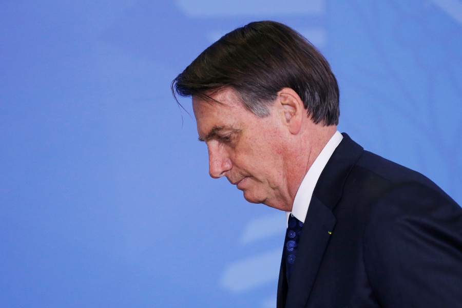 Disminuye popularidad de Bolsonaro