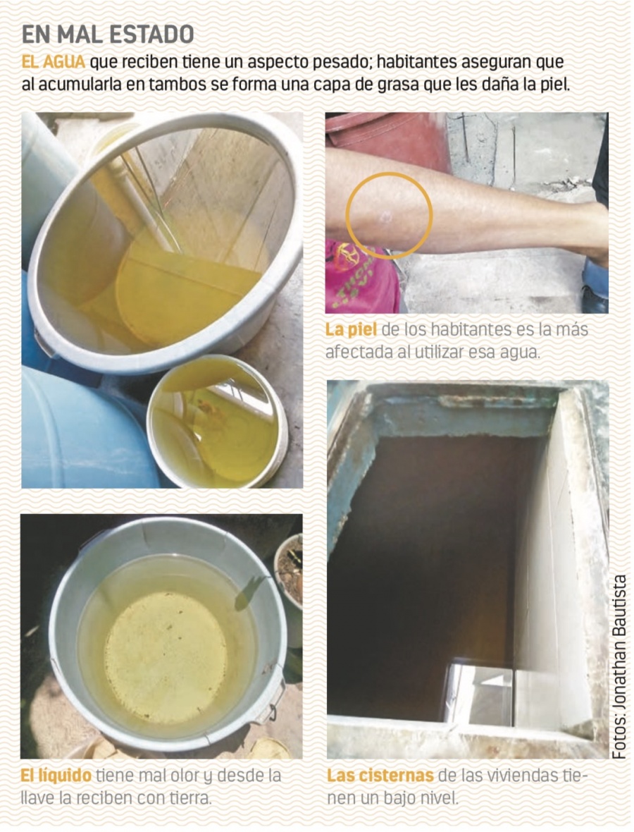 Acusan que Brugada les falló con el agua