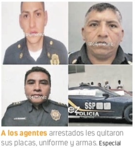 Detienen a 7 policías por robo, extorsión...