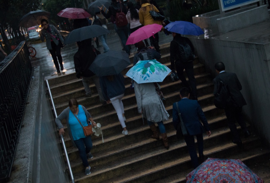 Activan Alerta Amarilla por lluvias en trece alcaldías