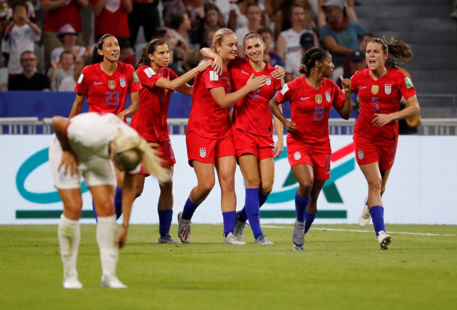 Estados Unidos elimina a Inglaterra y avanza a la final del Mundial Femenil