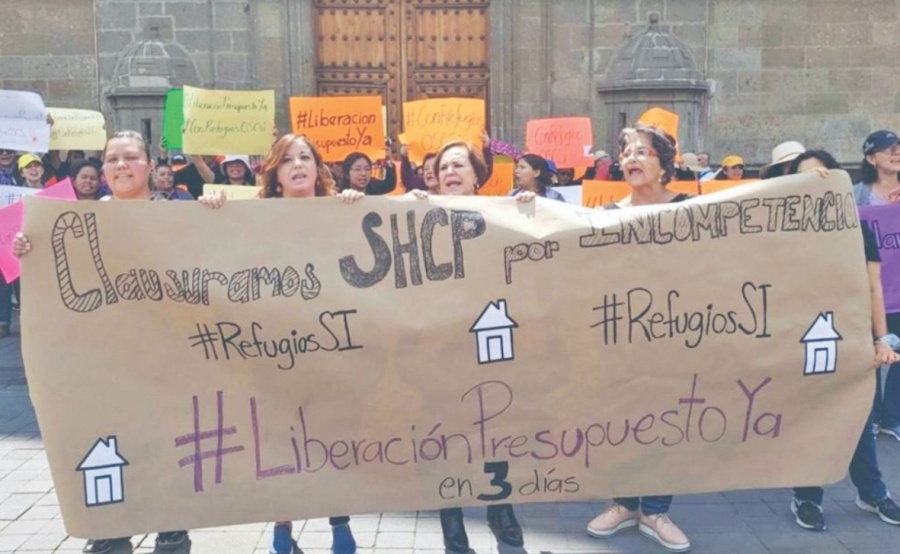 Exigen a Gobierno liberar recursos para los Refugios de Mujeres