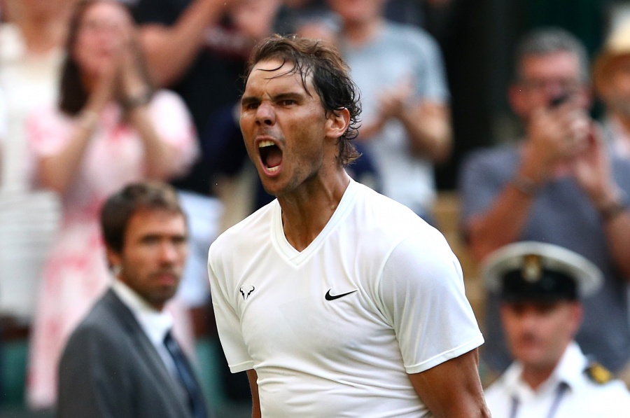 Nadal vence al defensivo Nick Kyrgios, en Wimbledon