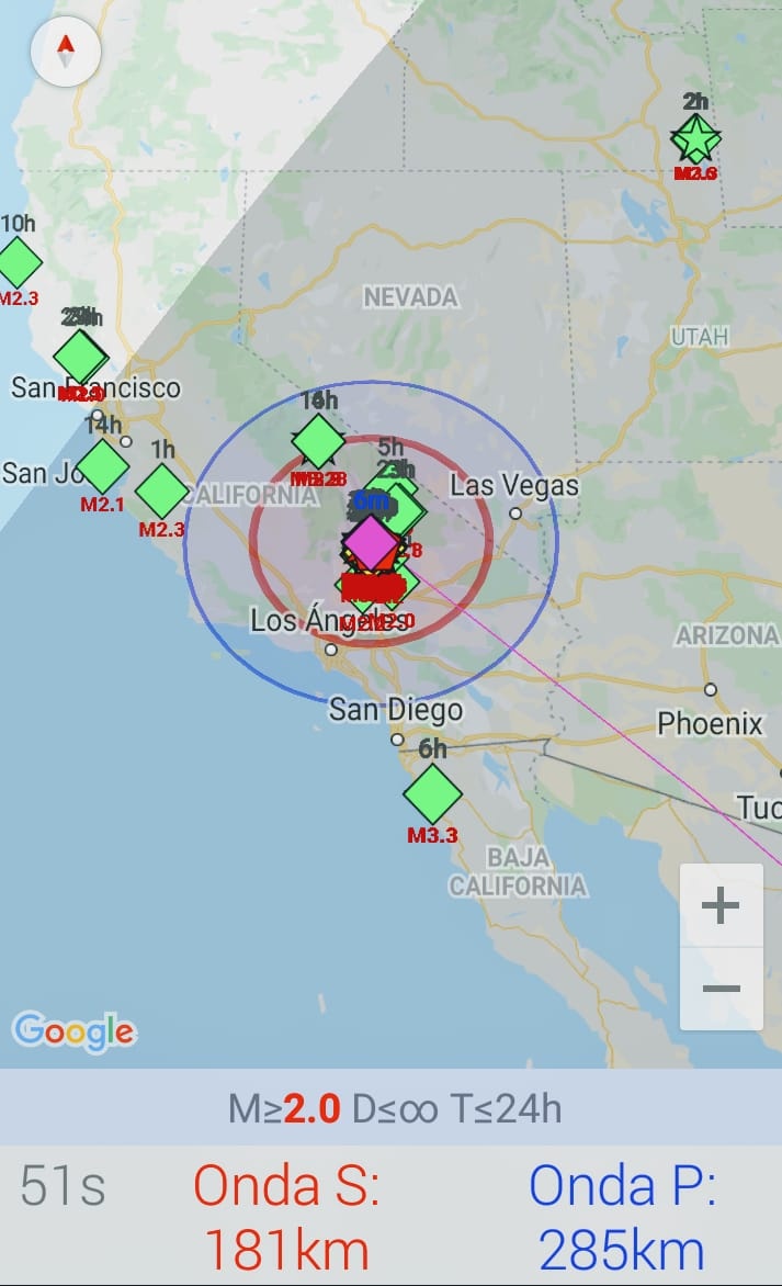 Sismo de 7.1 sacude al sur de California