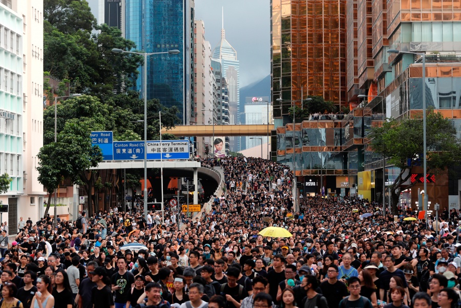 Continuarán las protestas contra ley de extradición en Hong Kong