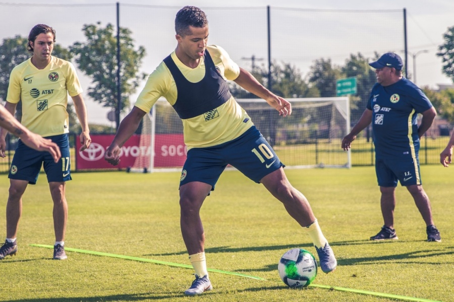 Giovani dos Santos, ya entrena con el América