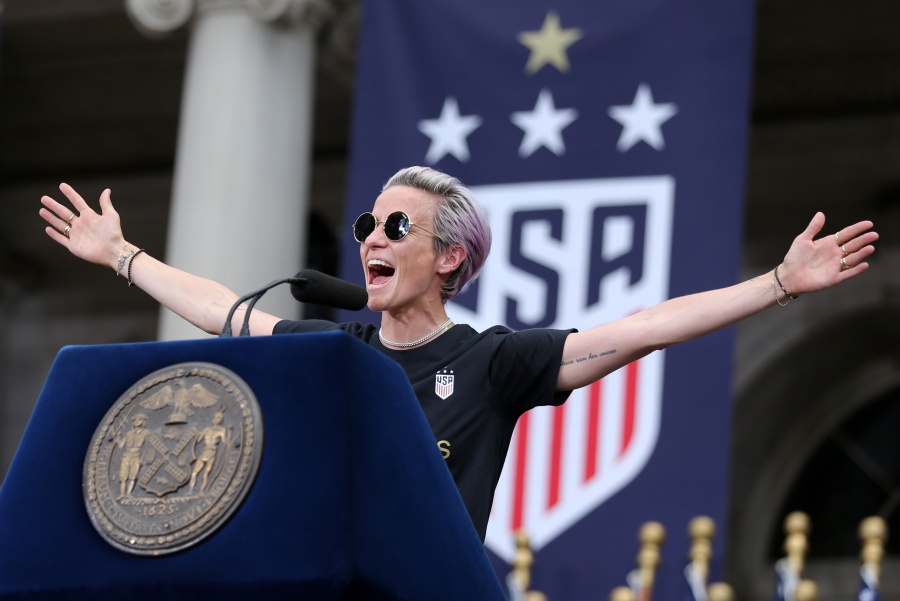 “Tu mensaje excluye a las personas”: Megan Rapinoe a Donald Trump