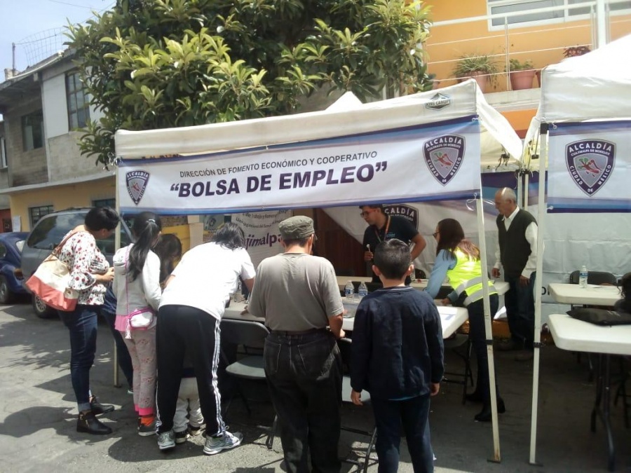 Cuajimalpa ha otorgado empleo a mil 911 personas