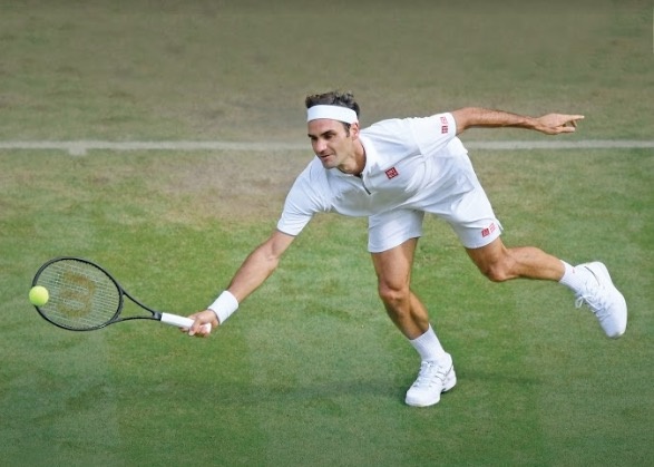 Roger Federer rompe récord de victorias en césped de Londres