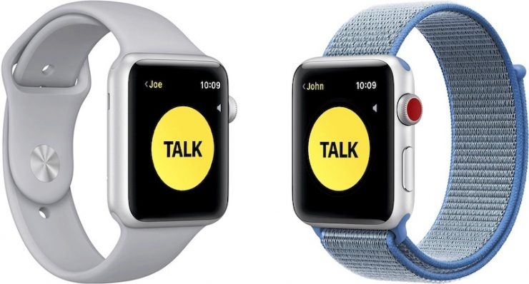 Apple desactiva el Walkie-Talkie del Watch por vulnerabilidades detectadas