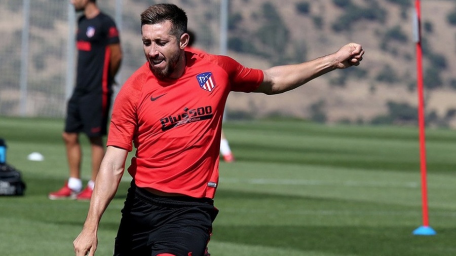 Héctor Herrera se luce con golazo en entrenamiento del Atlético de Madrid