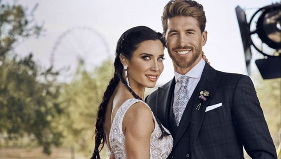 Sergio Ramos y Pilar Rubio intercambian románticos mensajes para celebrar su primer mes de casados