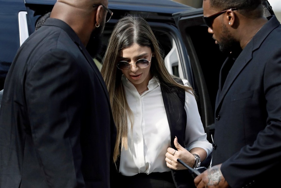 Emma Coronel e hija de “El Chapo” presentes en la corte de NY