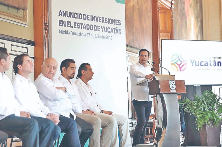 Empresas se unen en inversión de 18 mmdp para Yucatán