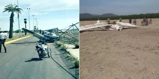 Se desploman avionetas en Coahuila y Durango