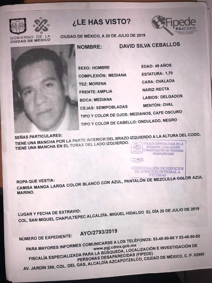 Encuentran con vida al presidente del PAN en Miguel Hidalgo