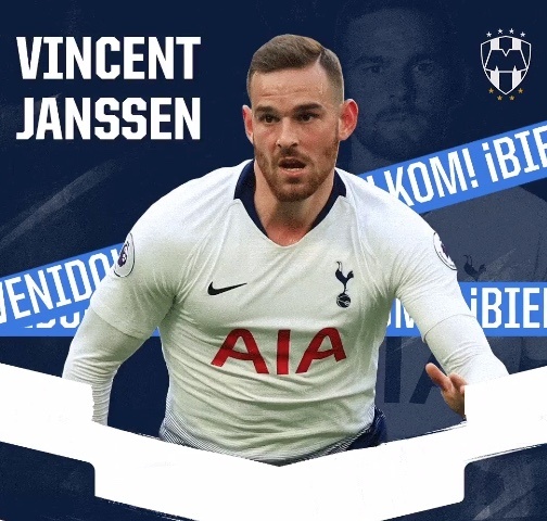 Oficial: Vincent Janssen, nuevo delantero de los Rayados