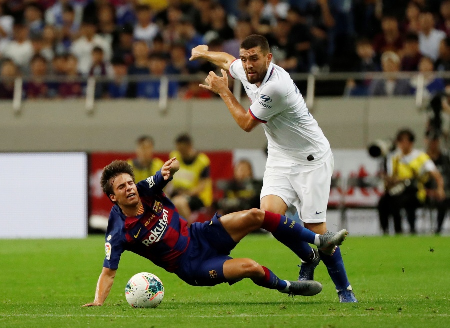 Riqui Puig opaca a Griezmann ante el Chelsea