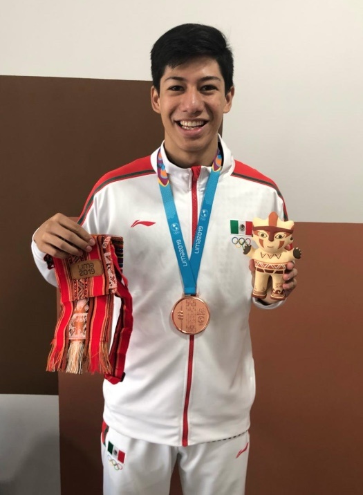 Marco Arroyo se lleva la primera medalla de bronce para México en Lima 2019