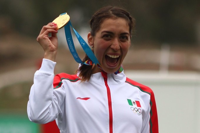 Suena el himno una vez más. Mariana Arceo obtiene el oro en Pentatlón moderno