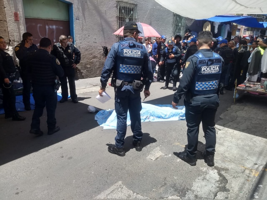 Impactante balacera en el barrio de Tepito
