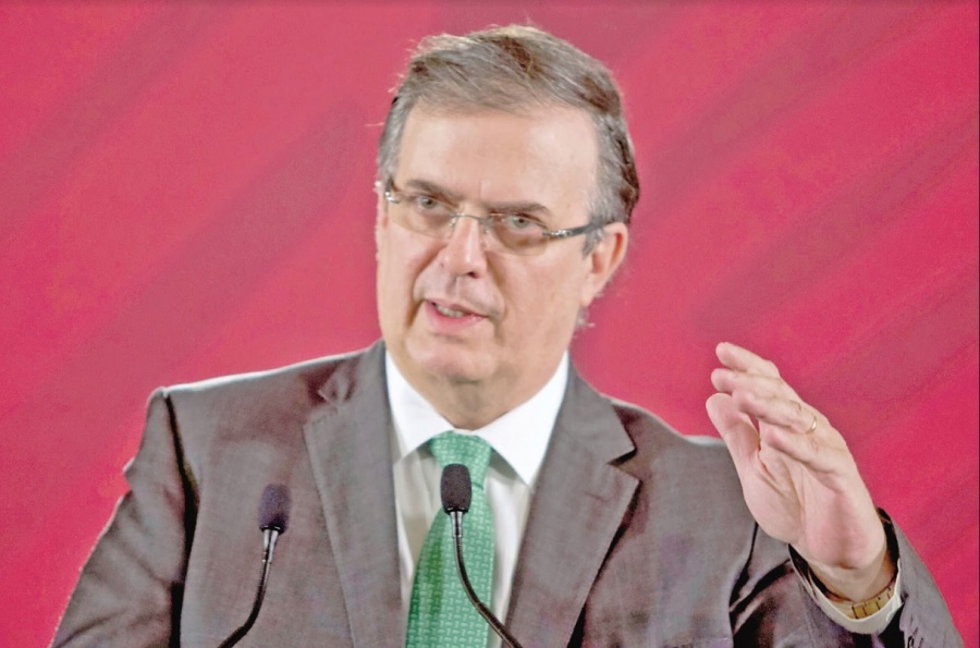 Afirma Ebrard que baja 40% el flujo migratorio