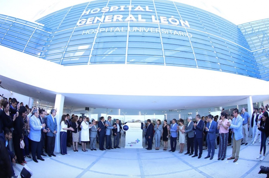 Inauguran Hospital General Universitario de León, en Guanajuato con inversión de mil 600 mdp