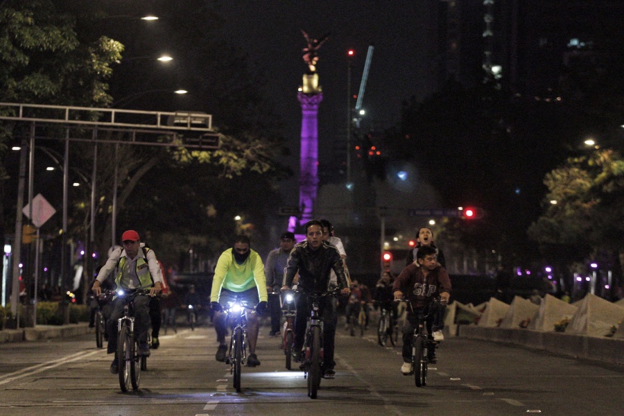 ¡Prepárate! El sábado habrá rodada nocturna en el Centro Histórico