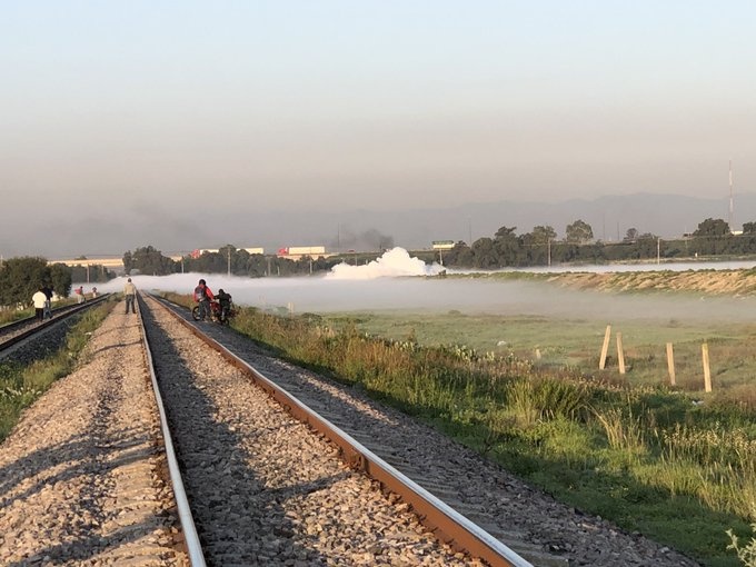 2 mil habitantes son desalojados por fuga de gas en Nextlapan, estado de México