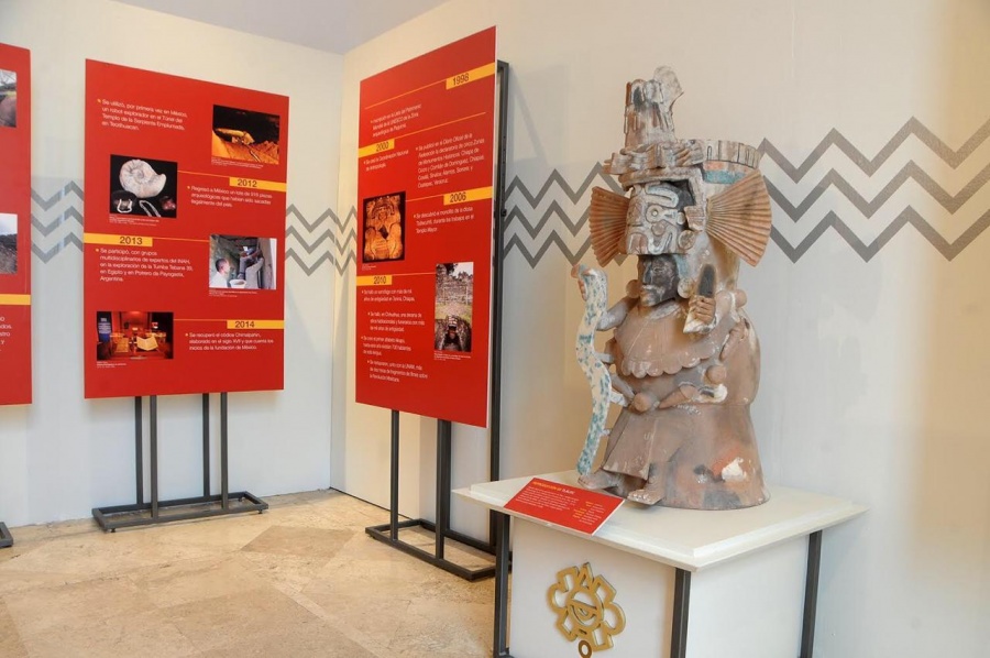 Exhiben por primera vez piezas de Cuicuilco en museo de Tlalpan